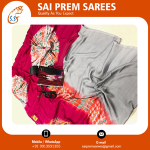 ชุดส่าหรีผ้าไหมสำหรับผู้ใหญ่เสื้อผ้าอินเดียและปากีสถานสำหรับงานแต่งงานและโอกาสพิเศษ - Product Image 4