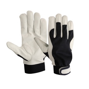 Gants de travail KOKAL Monteringshandskar, gants de sécurité en cuir, gants industriels robustes noirs pour hommes - Product Image 1