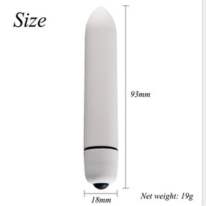 Il clitoride impermeabile della Mini pallottola di 10 velocità stimola il giocattolo adulto del sesso del vibratore per la Vagina delle donne - Product Image 6