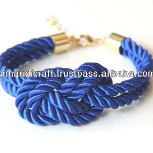 silk bracelet silk cord bracelet rope bracelet - Product Image 1