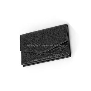 Étui porte-cartes de crédit en cuir véritable pour homme - Product Image 1