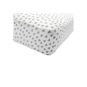 Baby Crib Fitted Sheet with Custom Design - Product Image 1