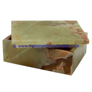 Boîte en ONYX vert MULTI vert, offre spéciale, prix pas cher, cadeaux décoratifs pour cuisine, salle de bain, bureau - Product Image 6