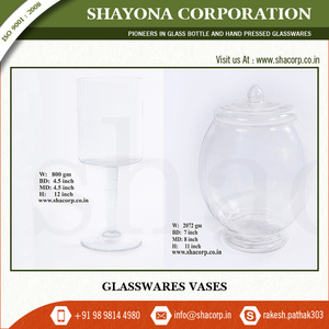 แจกันแก้วคุณภาพสูง,แจกันแก้วลายดอกไม้กลางโต๊ะงานแต่งงาน - Product Image 4