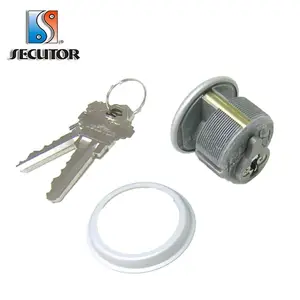 Cilindro de Zinc con Llave de Tipo Americano para Cerradura de Puerta de Embutir - Product Image 3