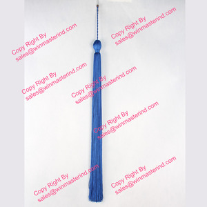 Fez-sombreros con borlas azules - Product Image 1