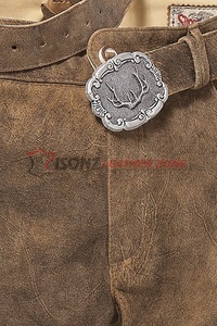 Oktoberfest Bavarian Lederhosen <b>Shorts</b> Plus Size Anti-Wrinkle Embroidered <b>Maternity</b> Friendly - Product Image 2