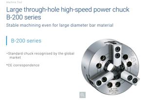 KITAGAWA Portabrocas de Orificio Pasante Grande y Mecanizado Estable de Alta Velocidad con Correspondiente CE - Product Image 3