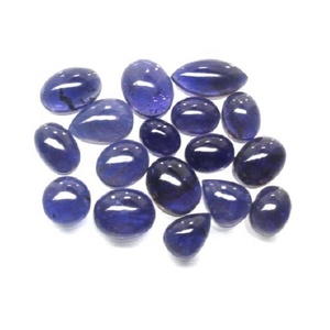 หินธรรมชาติคริสตัลไอโอไลต์สีฟ้าผสมทรงหลวมอัญมณีการบำบัดหลังเบี้ยคริสตัลอัญมณีทรงหลวม - Product Image 1