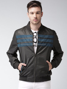 แจ็คเก็ตบอมเบอร์ฮิปฮอปผู้ชายสั่งทำขายส่ง ผ้าซาติน กันน้ำและระบายอากาศ ผลิตโดยบริษัทชานาวาร์ อินดัสทรีส์ - Product Image 4