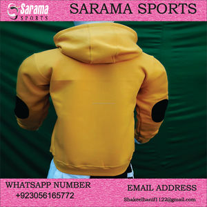 Sudaderas con capucha amarillas personalizadas de nuevo diseño de alta calidad para sudaderas con capucha para hombre con logotipo personalizado e impresión, - Product Image 4