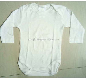 Organic Cotton Baby Romper Printed Plain Blank Infant Toddler Kids Wear Bulk OEM Manufacturer India - Product Image 2