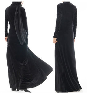 2025 più bello nuovo ultimo Design di alta qualità Abaya/miglior Design WS stile internazionale-Abaya-disegni-per-ragazze e donne - Product Image 5