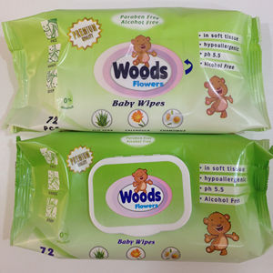 ผ้าเช็ดทำความสะอาดสำหรับดูแลเด็กทารกที่มีกลิ่นหอม - Product Image 1