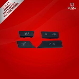 BDP957 12 pièces couvercle de bouton de panneau de commande radio climatique HVAC 9331832 - Product Image 4