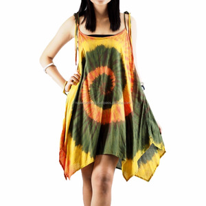 Robe mignonne pour femme NAPAT, robe courte à volants, robe grande taille, robe de femme, débardeur - Product Image 3