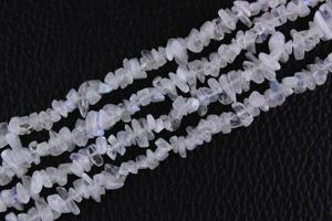 Hermoso azul llamativo liso sin cortar Chips Arco Iris Natural piedra lunar para hacer joyería cuentas de piedras preciosas de alta calidad - Product Image 6