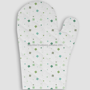 Premium 100% Cotton <b>Oven</b> <b>Mitts</b> with Slip-Resistant Feature Top Kitchen Accessories - Product Image 4