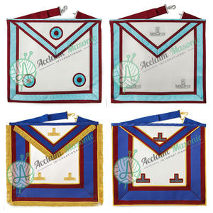 Tablier de maçons de maîtres vénérables de marque | Tablier de vénérable de Mark Regalia WM - Product Image 4