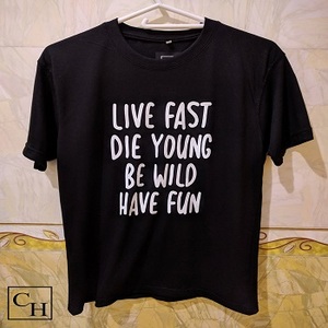 เสื้อยืดผ้าฝ้าย OEM สั่งทำไม่มีคำสั่งซื้อขั้นต่ำ - Product Image 6