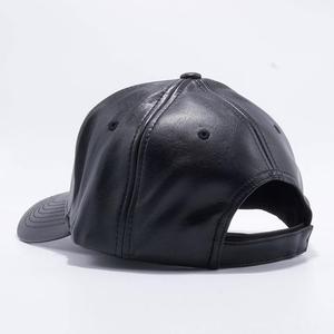 2024 Premium Leather Cap for <b>Men</b> Custom Vintage Baseball Hat for Casual Sports Travel Outdoor Activities with Plain Pattern - Product Image 2