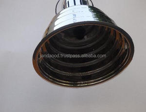 Lámpara Colgante Náutica de Alta Calidad Disponible en Acabado Níquel, Lámpara Colgante de Estilo Náutico con Pantalla Metálica para el Hogar - Product Image 4