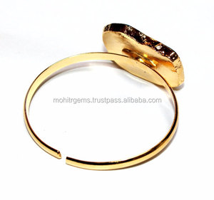 กำไลข้อมืออี-เพลททำด้วยมือของผู้หญิงมีเสน่ห์แฟชั่นชิ้นหินอาเกตสวยสำหรับสไตล์และแฟชั่น - Product Image 3