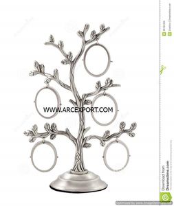 Nouveau cadre Photo de conception d'arbre classique en métal cadre Photo décoratif d'argenterie pour Offre Spéciale à des prix compétitifs - Product Image 1