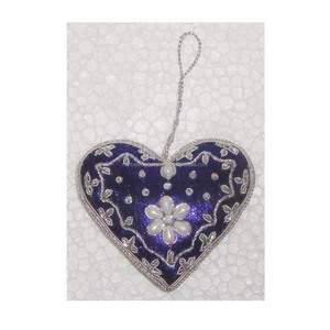El Mejor Adorno Navideño Hecho a Mano con Forma de Corazón para Decoración de Fiestas y Festivales con Alta Calidad - Product Image 1