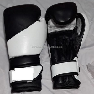 Guantes de Boxeo de Cuero Genuino Personalizables con Logotipos Personalizados, Modelo WS-290303 - Product Image 1