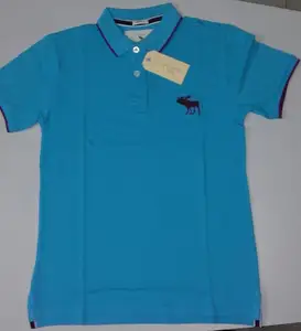 Material de algodón 100% Original marca Polo para hombres en Stock mercado en Bangladesh