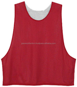 Gilet d'entraînement, en maille réversible, pour hommes, bon marché, couleur personnalisée - Product Image 4
