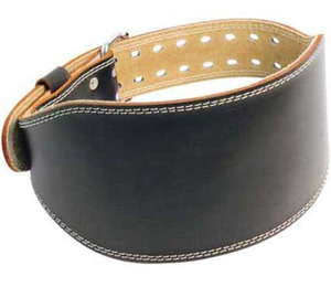 GAF barbell เข็มขัดยกน้ำหนักหนังรองรับหลังยกน้ำหนักหนักพร้อมตัวเลือกปรับแต่งได้ - Product Image 3