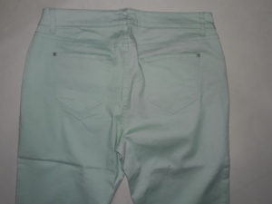 Pantalons Capri à Boutons en Tissu Stretch Original de Marque pour Femmes du Bangladesh, Respirants, Teints en Masse, pour l'Été, Shorts Chauds - Product Image 3