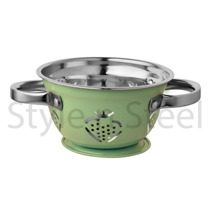 Passoire en acier inoxydable Usine directe Usage domestique Cuisine Fruits Légumes Passoire Fraise Passoire Couleur extérieure - Product Image 1