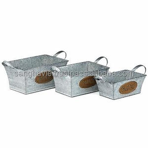 Moderno Soporte Ovalado Galvanizado para Macetas de Jardín, Diseño Elegante, Accesorio Metálico para Hogar y Jardín - Product Image 2