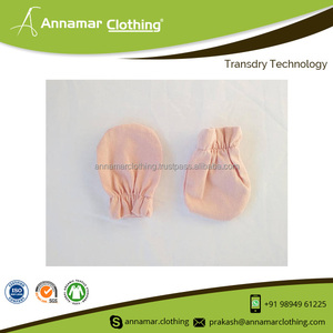 100% Organic Cotton Mittens Scratch Free 2018 New Unisex Newborn Mittens Glove - Product Image 3