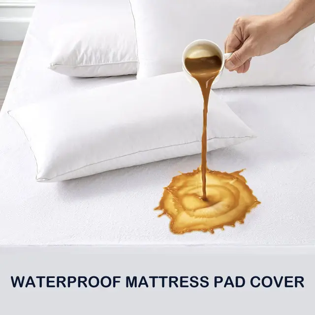 Protège-matelas imperméable avec fermeture éclair, pour lit, résistant aux insectes de literie, vente en gros,