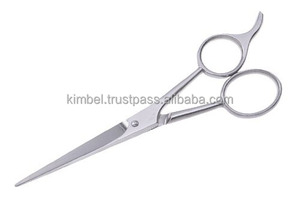 Vente en gros de ciseaux de coiffeur professionnels en acier inoxydable à haute teneur en carbone, outil de coupe de cheveux avec étiquette personnalisée pour salon de beauté - Product Image 2