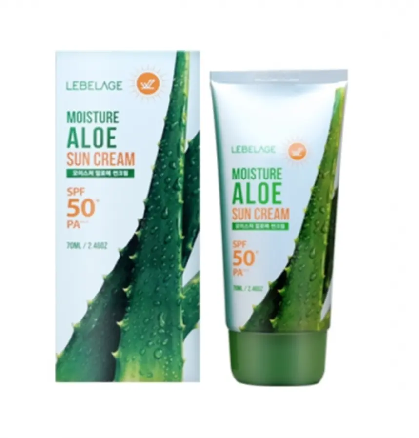 LEBELAGE Moisture Aloe Sun Cream Korean 2019 Sunscreen OEM/ODM Hot Skincare Brand