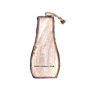 Adornos de madera planos de color personalizado, adornos de Navidad en blanco, decoraciones de árbol - Product Image 6