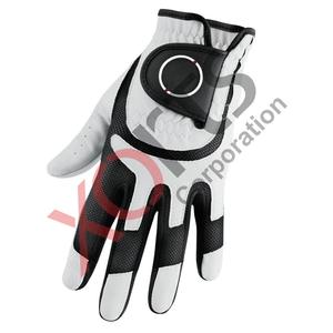 Gant de golf gauche couleur personnalisée de haute qualité Indonésie Cabretta cuir doux respirant gant de sport poignées antidérapantes - Product Image 1