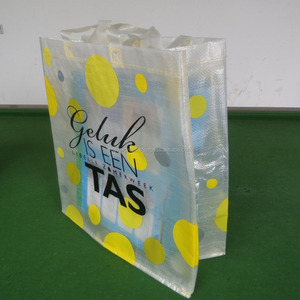 Bolsa de Compras Tejida de PP 35x35x21 cm Asa de Cinta de PP Construcción Tubular Color Personalizado Hecho en Vietnam Alta Calidad - Product Image 2