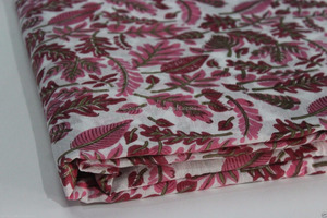 By Yard Hand <b>Block</b> <b>Print</b> Cotton Fabrc* Indigo Bagru <b>Print</b> Fabric One Yard FC1 - Product Image 6