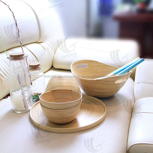 Kinglang — bols en bambou Vietnam, finition avec laque, style unique - Product Image 5
