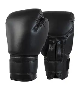 Gants de boxe thaïlandais personnalisés en cuir véritable, entraînement professionnel à sialkt Pakistan - Product Image 1