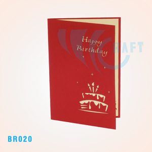 B'DAY CAKE 3d carte de voeux pop up faite à la main vietnam top tendance - Product Image 3