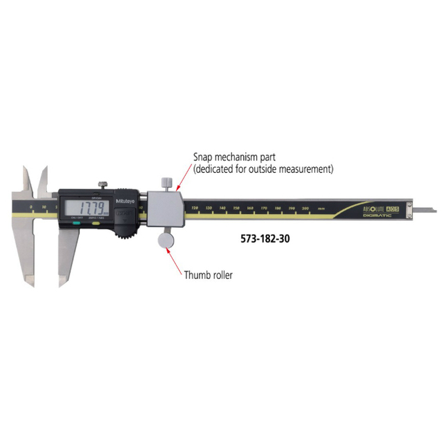 Mitutoyo With SPC Data Output Vernier Caliper with Long Jaw