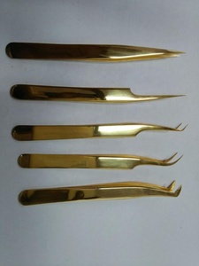 แหนบต่อขนตาสีทอง - Product Image 2
