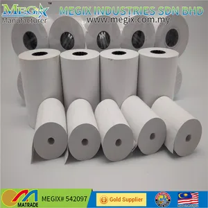 Hot sale ncr cash register thermal paper 80x70 80x80 direct thermal taxi paper rolls 55mm width